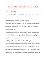 Các đề tài trò chơi cát và nước phần 2 pps