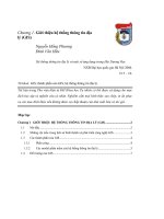 HỆ THỐNG THÔNG TIN ĐỊA LÝ GIS - Chương 1 pps