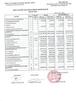 CÔNG TY cổ PHẦN cấp nước THỦ đức bảng cân đối kế toán báo cáo kết quả hoạt động kinh doanh chuyển lưu tiền tệ báo cáo tài chính quý 2 năm 2012