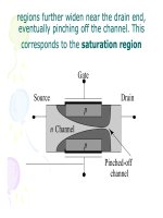 Điện tử học : Transistor trường ứng( FET) part 3 doc