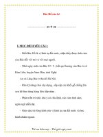 Giáo án chương trình mới: Lớp lá Bác Hồ của bé doc