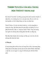 THÀNH TỰU CỦA VĂN HÓA TRUNG HOA THỜI KỲ TRUNG ĐẠI_4 pdf
