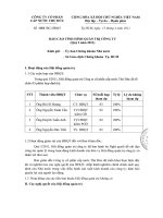 CÔNG TY cổ PHẦN cấp nước THỦ đức báo cáo tình hình quản trị công ty quý 1 năm 2011