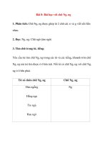 Bé học phụ âm ghép: Bài 8: Bài học với chữ Ng, ng doc