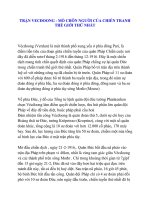 TRẬN VECĐOONG - MỒ CHÔN NGƯỜI CỦA CHIẾN TRANH THẾ GIỚI THỨ NHẤT ppt