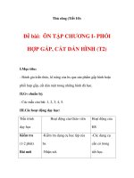 THỦ CÔNG LỚP 3: Đề bài: GẤP, CẮT, DÁN BÔNG HOA (Bài 4) pot