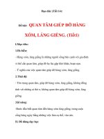 Đạo đức (Tiết 14): Đề bài: QUAN TÂM GIÚP ĐỠ HÀNG XÓM, LÁNG GIỀNG. (Tiết1) pot