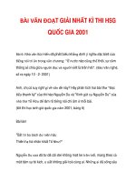 BÀI VĂN ĐOẠT GIẢI NHẤT KÌ THI HSG QUỐC GIA 2001_1 ppt