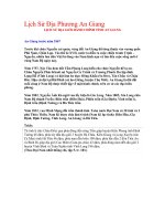 LỊCH SỬ ĐỊA GIỚI HÀNH CHÍNH TỈNH AN GIANG docx