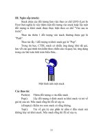 Cấu trúc dữ liệu : Danh sách liên kết part 3 doc