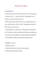 Giáo dục đặc biệt: Số ( dễ nhớ và có ý nghĩa ) doc