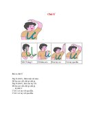 Giáo dục đặc biệt Phương pháp tượng hình: Chữ Ư docx