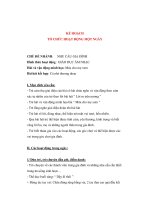 Giáo án giảng dạy khối lớp Lá: CHỦ ĐỀ NHÁNH: NHU CẦU GIA ĐÌNH ppsx