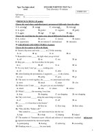 ENGLISH WRITTEN TEST No 3- CODE:1201 pdf