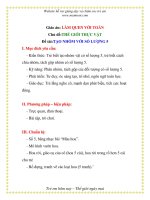 Giáo án chương trình đổi mới Đề tài:TẠO NHÓM VỚI SỐ LƯỢNG 5 potx