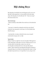 Hội chứng Reye doc