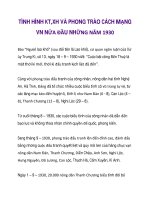 TÌNH HÌNH KT,XH VÀ PHONG TRÀO CÁCH MẠNG VN NỬA ĐẦU NHỮNG NĂM 1930_3 pptx