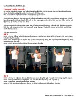 Kỹ thuật tập thể hình hiệu quả pot