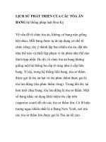 LỊCH SỬ PHÁT TRIỂN CỦA CÁC TÒA ÁN BANG HOA KỲ potx