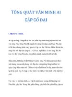 TỔNG QUÁT VĂN MINH AI CẬP CỔ ĐẠI_1 ppt