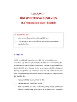 CHƯƠNG 4 HỒI SINH TRONG BỆNH VIỆN pdf