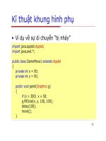 Lập trình Java cơ bản : Lập trình GUI (Applet) part 7 pot