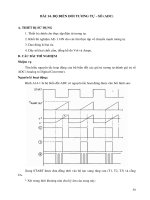 GIÁO TRÌNH THỰC TẬP ĐIỆN TỬ & KỸ THUẬT SỐ 2 - Bài 14 pptx