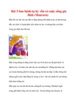 Bài 3 Sau bệnh tự kỷ vẫn có cuộc sống gia đình (ureen) pot