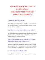 NỘI THÔNG KHÍ QUẢN VÀ XỬ LÝ ĐƯỜNG HÔ HẤP pdf