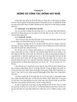 Công nghệ chăn nuôi : GIỐNG VÀ CÔNG TÁC GIỐNG VẬT NUÔI part 1 pptx