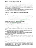 GIÁO TRÌNH MÁY ĐIỆN - PHẦN V - MÁY ĐIỆN ĐỒNG BỘ - CHƯƠNG 1 pdf