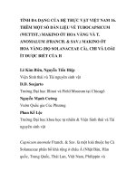 BÁO CÁO KHOA HỌC: 