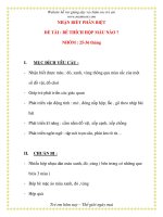 Giáo án chương trình mới: Lớp lá ĐỀ TÀI : BÉ THÍCH HỘP MÀU NÀO pdf