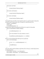 Giáo trình hướng dẫn tạo chuỗi dùng phương thức Tostring sử dụng biểu thức quy tắc qua lớp regex p10 pptx