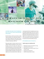 XÉT NGHIỆM LẮC DỊCH HÚT DẠ DÀY TRONG TIÊN ĐOÁN BỆNH MÀNG TRONG docx