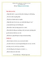 Giáo án chương trình đổi mới Đề tài: Những con vật bé thích. doc