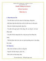 Giáo án chương trình mới: Lớp lá Chủ đề: Những con vật kỳ lạ pptx