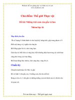 Giáo án chương trình mới: Lớp lá Chủ điểm: Thế giới Thực vật ppt