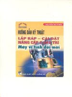 Lắp ráp cài đặt máy vi tính đời mới part 1 ppsx