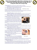 Giáo trình hướng dẫn phân tích sự rối loạn của cơ năng thần kinh thực vật dưới sự điều tiết của trung khu thần kinh trung ương p1 pot