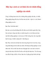 Hãy học cách cư xử khéo léo từ chính đồng nghiệp của mình ppt