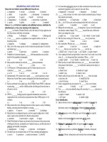 ĐỀ KIỂM TRA CHẤT LƯỢNG SỐ 18 pptx