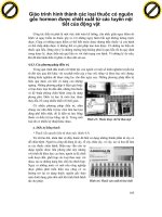 Giáo trình hình thành các loại thuốc có nguồn gốc hormon được chiết xuất từ các tuyến nội tiết của động vật p1 potx