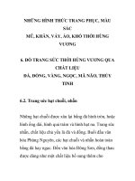 TRANG PHỤC THỜI HÙNG VƯƠNG - Trang sức hạt chuỗi, nhẫn pps