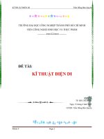 Đề tài: Kĩ thuật điện di pps