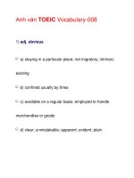 Anh văn TOEIC Vocabulary-008 pot