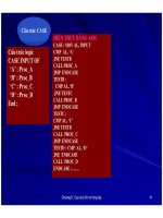 Cấu trúc máy tính và lập trình Assembly : Cấu trúc điều khiển và Vòng lặp part 9 docx