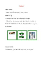 Trò chơi cho bé vào lớp 1: Quân cờ pptx