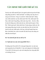 VĂN MINH THẾ GIỚI THẾ KỶ XX)_2 doc