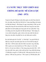 CẢ NƯỚC TRỰC TIẾP CHIẾN ĐẤU CHỐNG ĐẾ QUỐC MĨ XÂM LƯỢC (1965 - 1973)_3 pdf